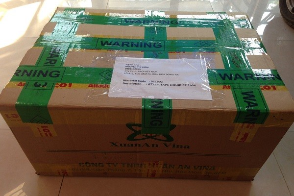 Băng keo in đóng thùng của Xuân An Vina